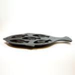 CAST IRON FISH CORN BREAD PAN