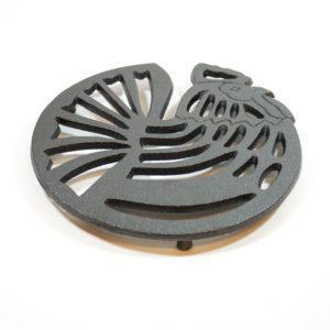 CAST IRON ROOSTER TRIVET