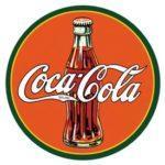 COKE-ROUND 30'S BOTTLE & LOGO