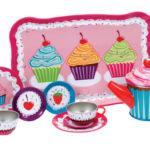 CUPCAKE TIN TEA SET