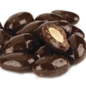 Dark Chocolate Almonds 1lb