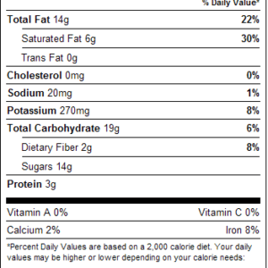 Dark Chocolate Cashews 1lb Nutrition Facts