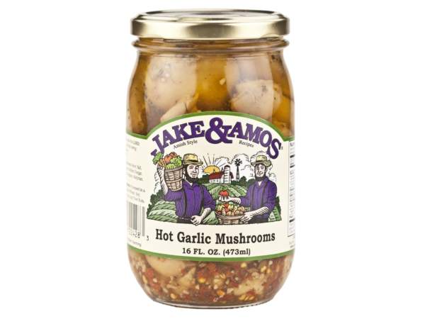 J&A Hot Garlic Mushrooms