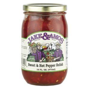 J&A Sweet & Hot Pepper Relish