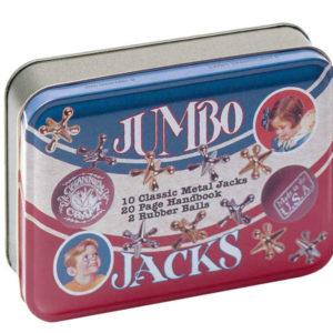 Jumbo Jacks in a Classic Toy Tin