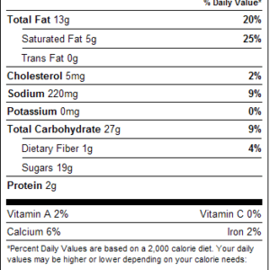 Milk Chocolate Caramel Pecan Patties 1lb Nutrition Facts