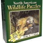 North American Wildlife Jigsaw Puzzle - Fox Pup