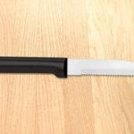SERRATED STEAK KNIFE BLACK