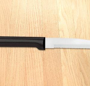 SERRATED STEAK KNIFE BLACK