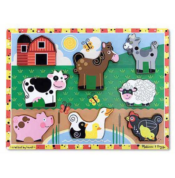 Farm Animals Chunky Puzzle - Dutch Country General Store Farm Animals Chunky Puzzle - Dutch Country General Store
