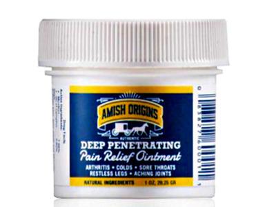 Amish Origins® Deep Penetrating Pain Relief Ointment 1oz