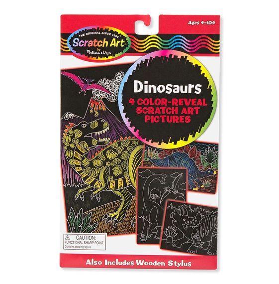 Melissa /& Doug Dinosaurs 4 Color-Reveal Picture 5957