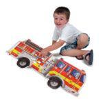 Giant Fire Engine – Shaped Puzzle (24pc)