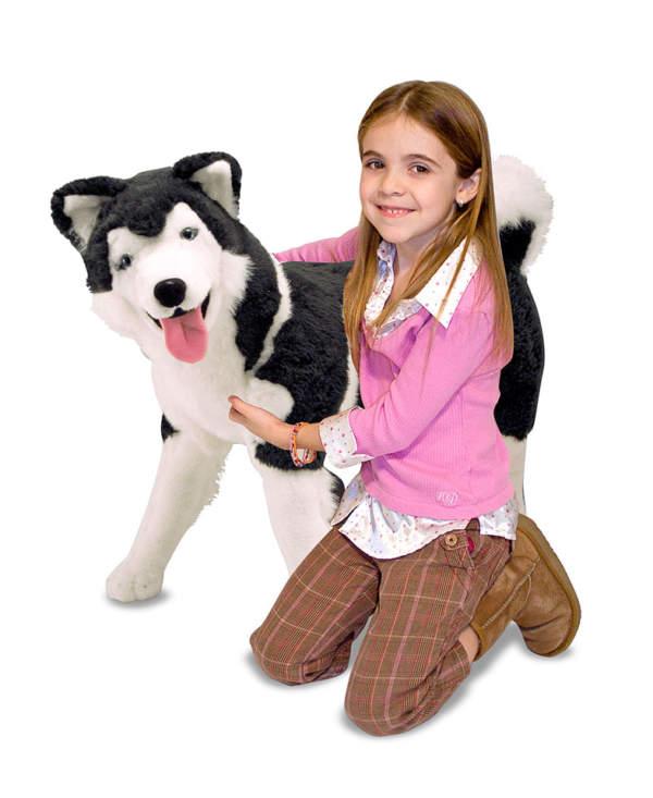 Husky Giant Stuffed Animal - Dutch Country General Store Husky Giant Stuffed Animal - Dutch Country General Store