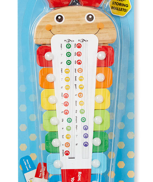 Wooden Caterpillar Xylophone Dutch Country General Store
