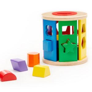 Match & Roll Shape Sorter