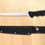 FILLET KNIFE WITH SCABBARD