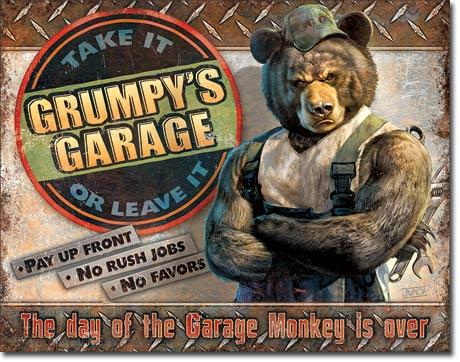 GRUMPY GARAGE