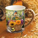 Summer Bouquet – Songbirds Coffee Mug