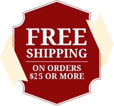 Free Shipping 25 minimum Free Shipping 25 minimum