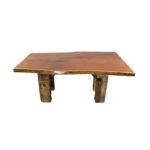 6' Table (Walnut Barn Beam Base)