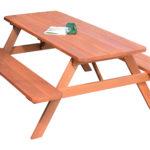 6′ Table w/ Attached Benches