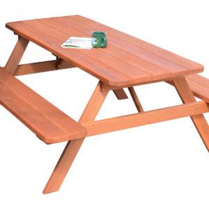 6' Table w/ Attached Benches