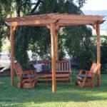 8′ x 8′ Pergola w/ Swing Hangers