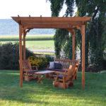 8′ x 8′ Pergola w/ Swing Hangers