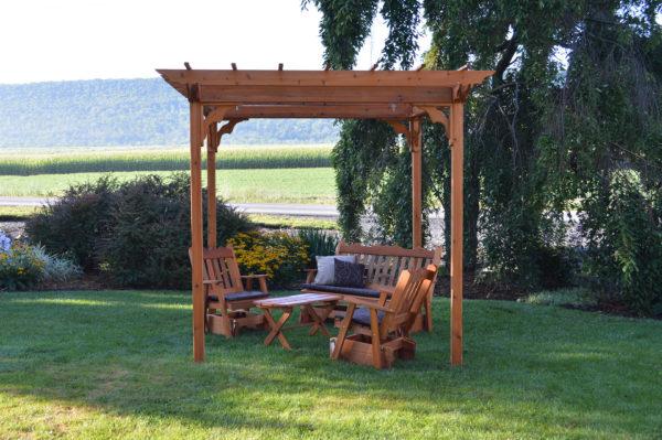 8′ x 8′ Pergola w/ Swing Hangers