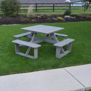 44" Square Walk-In Table