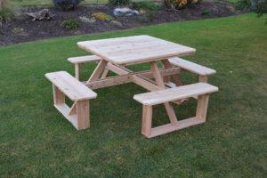 44" Square Walk-In Table