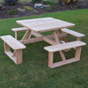 44" Square Walk-In Table