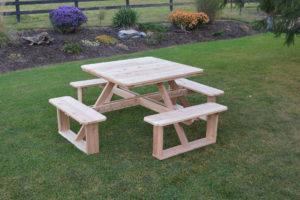 44" Square Walk-In Table