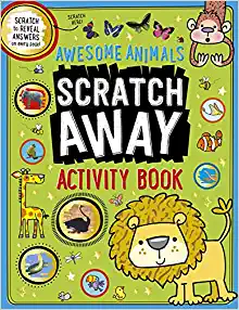 Awesome Animals Scratch Away Activity by House of Marbles