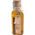 Pure Raw Honey 4 oz Glass Jar With Cork