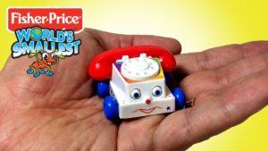 World's Smallest Fisher Price Chatter Telephone by Super Impulse