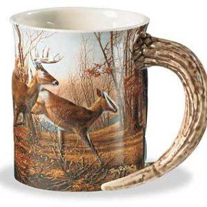 Autumn Run Sculpted Coffee Mug