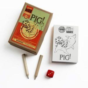 Pig Little Box Game by House of Marbles