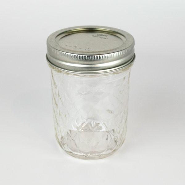 Ball Canning Jars 1 dozen Regular Mouth Quilted Jelly Jars 8oz