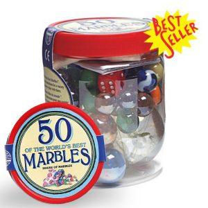 Tub of 50 Marbles