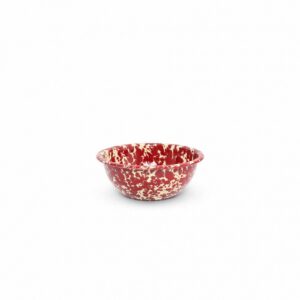 Burgundy Splatter 20 oz Cereal Bowl