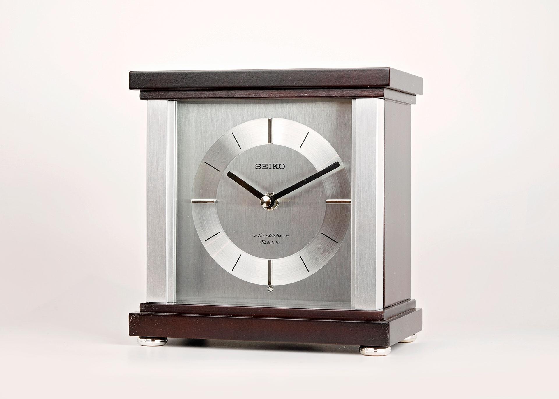 Seiko Small Contemporary Rothesay Mantel Clock Dutch Country General Store