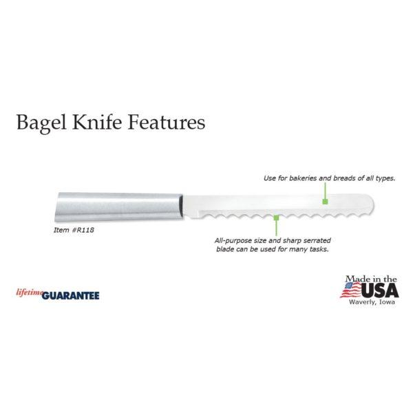 Bagel Knife Black