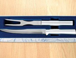 Carving Set Silver