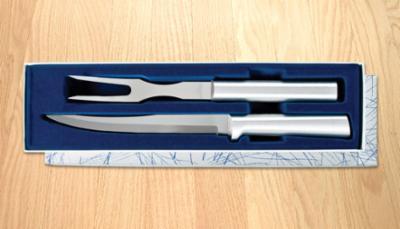 Carving Set Silver