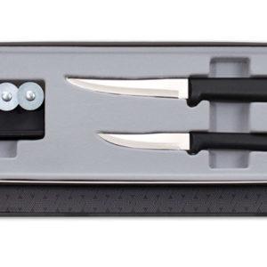 Paring Plus Sharpener Set Black