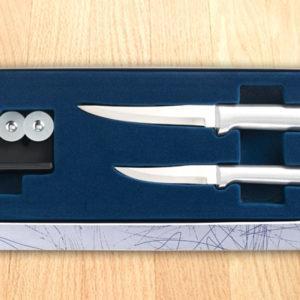 RADA Prepare Then Carve Carving Knife Gift Set With Knife Sharpener