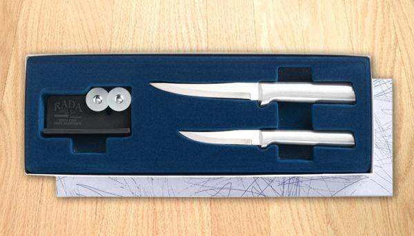 Paring Plus Sharpener Set Silver