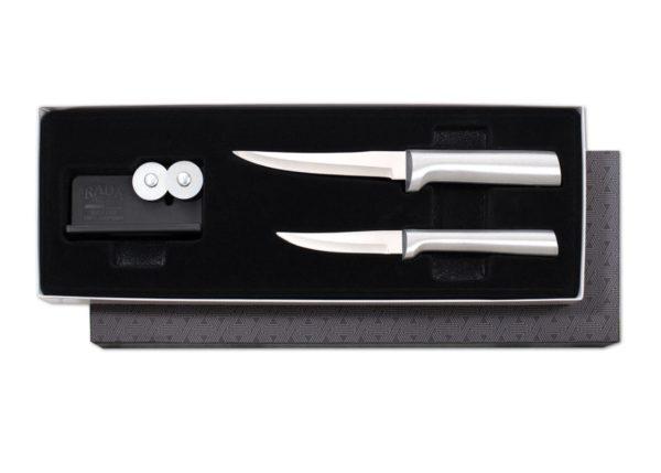 Paring Plus Sharpener Set Silver